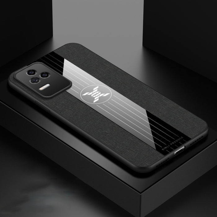 Funda de teléfono TPU a prueba de golpes con texto de tela de costura XINLI, For Xiaomi Redmi 10A, For Xiaomi Redmi K50, For Xiaomi Redmi K50 Gaming, For Xiaomi Redmi Note 11E, For Xiaomi Redmi Note 11T Pro, For Xiaomi Redmi Note 11 Global             ...