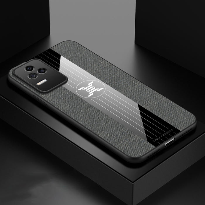 Funda de teléfono TPU a prueba de golpes con texto de tela de costura XINLI, For Xiaomi Redmi 10A, For Xiaomi Redmi K50, For Xiaomi Redmi K50 Gaming, For Xiaomi Redmi Note 11E, For Xiaomi Redmi Note 11T Pro, For Xiaomi Redmi Note 11 Global             ...