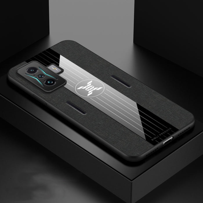 Funda de teléfono TPU a prueba de golpes con texto de tela de costura XINLI, For Xiaomi Redmi 10A, For Xiaomi Redmi K50, For Xiaomi Redmi K50 Gaming, For Xiaomi Redmi Note 11E, For Xiaomi Redmi Note 11T Pro, For Xiaomi Redmi Note 11 Global             ...