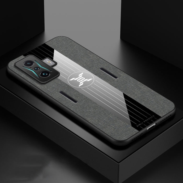 Funda de teléfono TPU a prueba de golpes con texto de tela de costura XINLI, For Xiaomi Redmi 10A, For Xiaomi Redmi K50, For Xiaomi Redmi K50 Gaming, For Xiaomi Redmi Note 11E, For Xiaomi Redmi Note 11T Pro, For Xiaomi Redmi Note 11 Global             ...