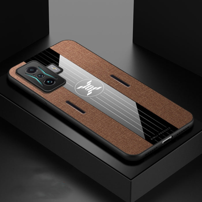 Funda de teléfono TPU a prueba de golpes con texto de tela de costura XINLI, For Xiaomi Redmi 10A, For Xiaomi Redmi K50, For Xiaomi Redmi K50 Gaming, For Xiaomi Redmi Note 11E, For Xiaomi Redmi Note 11T Pro, For Xiaomi Redmi Note 11 Global             ...