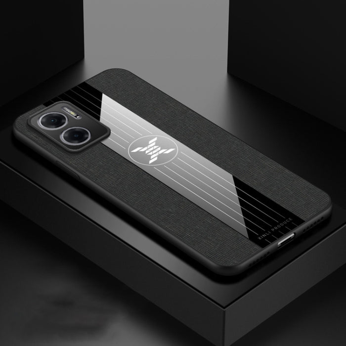 Funda de teléfono TPU a prueba de golpes con texto de tela de costura XINLI, For Xiaomi Redmi 10A, For Xiaomi Redmi K50, For Xiaomi Redmi K50 Gaming, For Xiaomi Redmi Note 11E, For Xiaomi Redmi Note 11T Pro, For Xiaomi Redmi Note 11 Global             ...