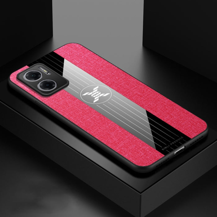 Funda de teléfono TPU a prueba de golpes con texto de tela de costura XINLI, For Xiaomi Redmi 10A, For Xiaomi Redmi K50, For Xiaomi Redmi K50 Gaming, For Xiaomi Redmi Note 11E, For Xiaomi Redmi Note 11T Pro, For Xiaomi Redmi Note 11 Global             ...