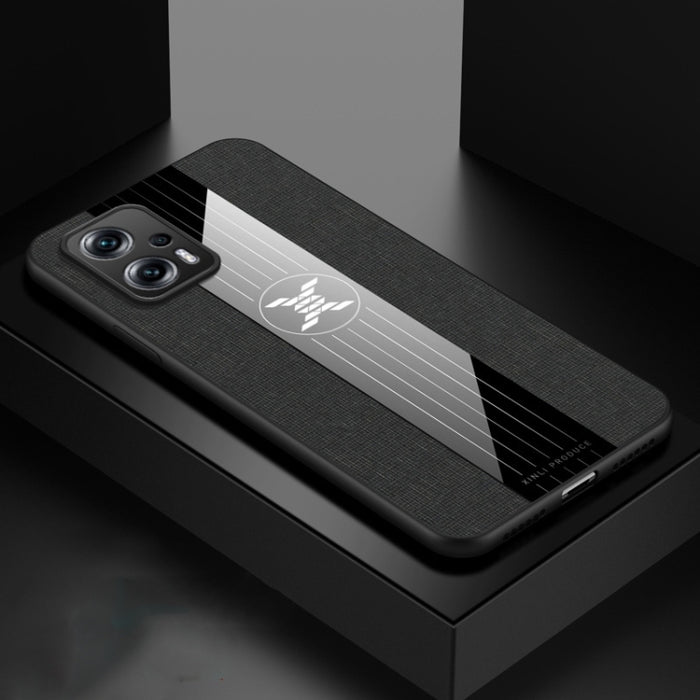 Funda de teléfono TPU a prueba de golpes con texto de tela de costura XINLI, For Xiaomi Redmi 10A, For Xiaomi Redmi K50, For Xiaomi Redmi K50 Gaming, For Xiaomi Redmi Note 11E, For Xiaomi Redmi Note 11T Pro, For Xiaomi Redmi Note 11 Global             ...