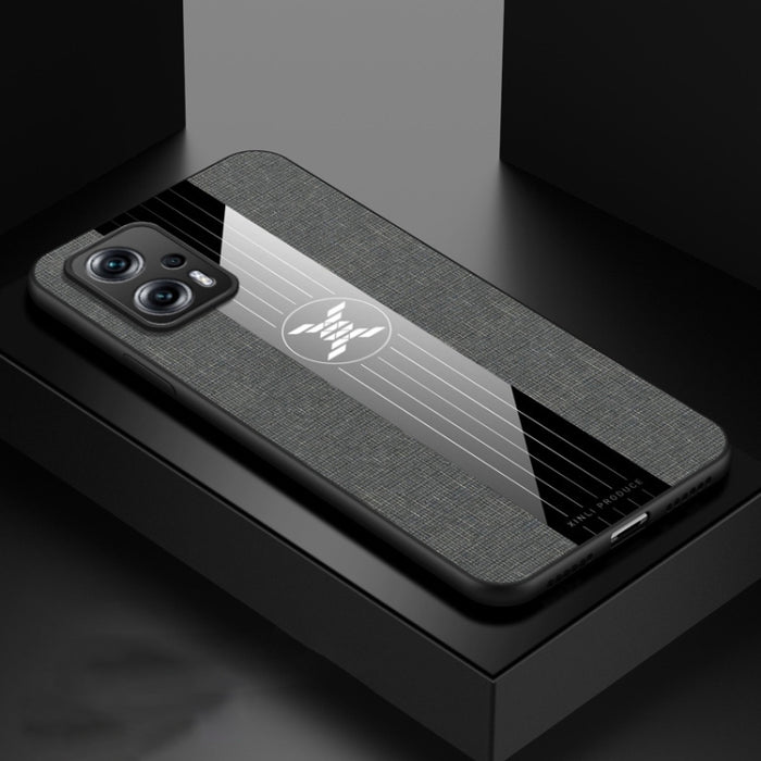 Funda de teléfono TPU a prueba de golpes con texto de tela de costura XINLI, For Xiaomi Redmi 10A, For Xiaomi Redmi K50, For Xiaomi Redmi K50 Gaming, For Xiaomi Redmi Note 11E, For Xiaomi Redmi Note 11T Pro, For Xiaomi Redmi Note 11 Global             ...