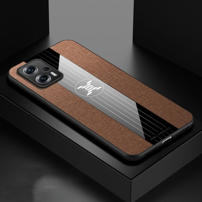 Funda de teléfono TPU a prueba de golpes con texto de tela de costura XINLI, For Xiaomi Redmi 10A, For Xiaomi Redmi K50, For Xiaomi Redmi K50 Gaming, For Xiaomi Redmi Note 11E, For Xiaomi Redmi Note 11T Pro, For Xiaomi Redmi Note 11 Global             ...
