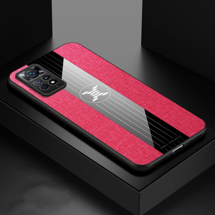 Funda de teléfono TPU a prueba de golpes con texto de tela de costura XINLI, For Xiaomi Redmi 10A, For Xiaomi Redmi K50, For Xiaomi Redmi K50 Gaming, For Xiaomi Redmi Note 11E, For Xiaomi Redmi Note 11T Pro, For Xiaomi Redmi Note 11 Global             ...