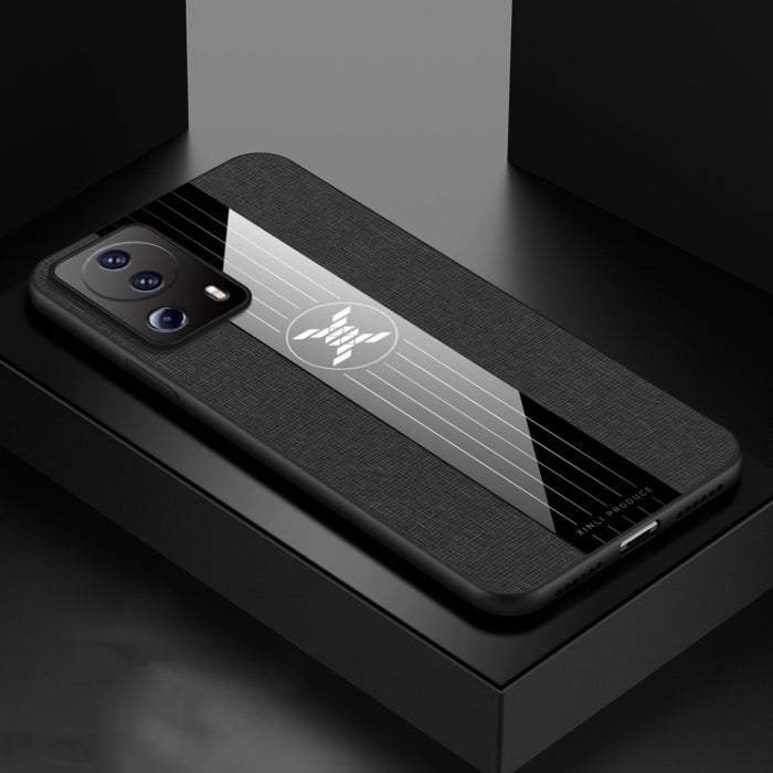Funda de teléfono TPU a prueba de golpes con texto de tela de costura XINLI, For Xiaomi Redmi 10A, For Xiaomi Redmi K50, For Xiaomi Redmi K50 Gaming, For Xiaomi Redmi Note 11E, For Xiaomi Redmi Note 11T Pro, For Xiaomi Redmi Note 11 Global             ...