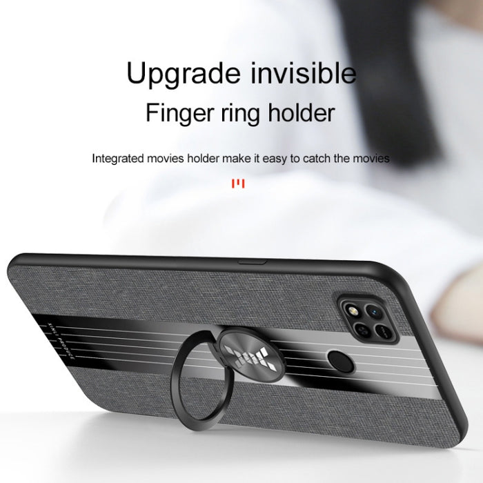 Funda de teléfono TPU con textura de tela de costura XINLI con soporte para anillo, For Xiaomi Redmi 10A, For Xiaomi Redmi K50, For Xiaomi Redmi K50 Gaming, For Xiaomi Redmi Note 11E, For Xiaomi Redmi Note 11T Pro, For Xiaomi Redmi Note 11 Global      ...