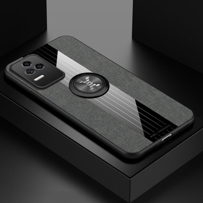 Funda de teléfono TPU con textura de tela de costura XINLI con soporte para anillo, For Xiaomi Redmi 10A, For Xiaomi Redmi K50, For Xiaomi Redmi K50 Gaming, For Xiaomi Redmi Note 11E, For Xiaomi Redmi Note 11T Pro, For Xiaomi Redmi Note 11 Global      ...