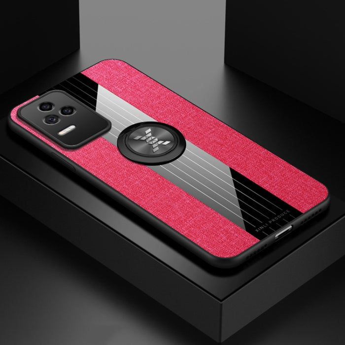 Funda de teléfono TPU con textura de tela de costura XINLI con soporte para anillo, For Xiaomi Redmi 10A, For Xiaomi Redmi K50, For Xiaomi Redmi K50 Gaming, For Xiaomi Redmi Note 11E, For Xiaomi Redmi Note 11T Pro, For Xiaomi Redmi Note 11 Global      ...