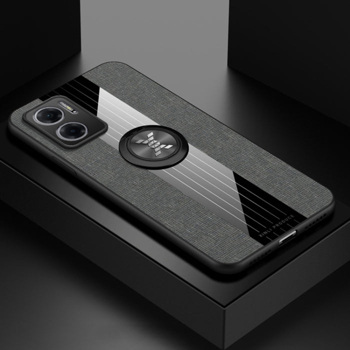 Funda de teléfono TPU con textura de tela de costura XINLI con soporte para anillo, For Xiaomi Redmi 10A, For Xiaomi Redmi K50, For Xiaomi Redmi K50 Gaming, For Xiaomi Redmi Note 11E, For Xiaomi Redmi Note 11T Pro, For Xiaomi Redmi Note 11 Global      ...