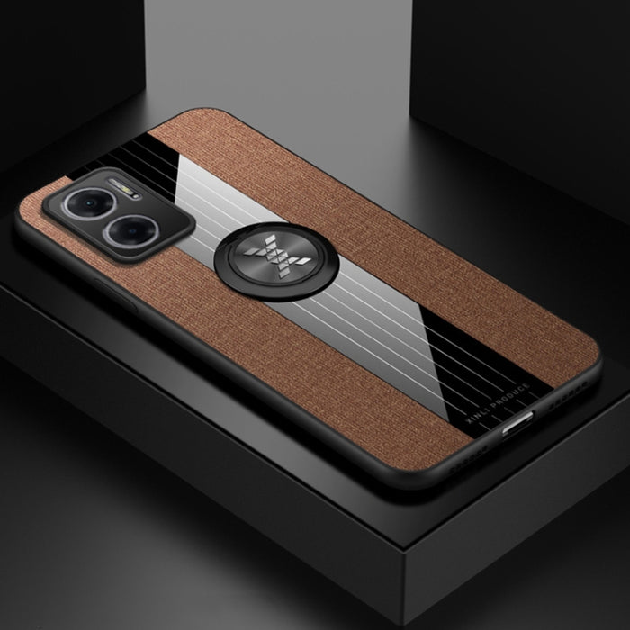 Funda de teléfono TPU con textura de tela de costura XINLI con soporte para anillo, For Xiaomi Redmi 10A, For Xiaomi Redmi K50, For Xiaomi Redmi K50 Gaming, For Xiaomi Redmi Note 11E, For Xiaomi Redmi Note 11T Pro, For Xiaomi Redmi Note 11 Global      ...
