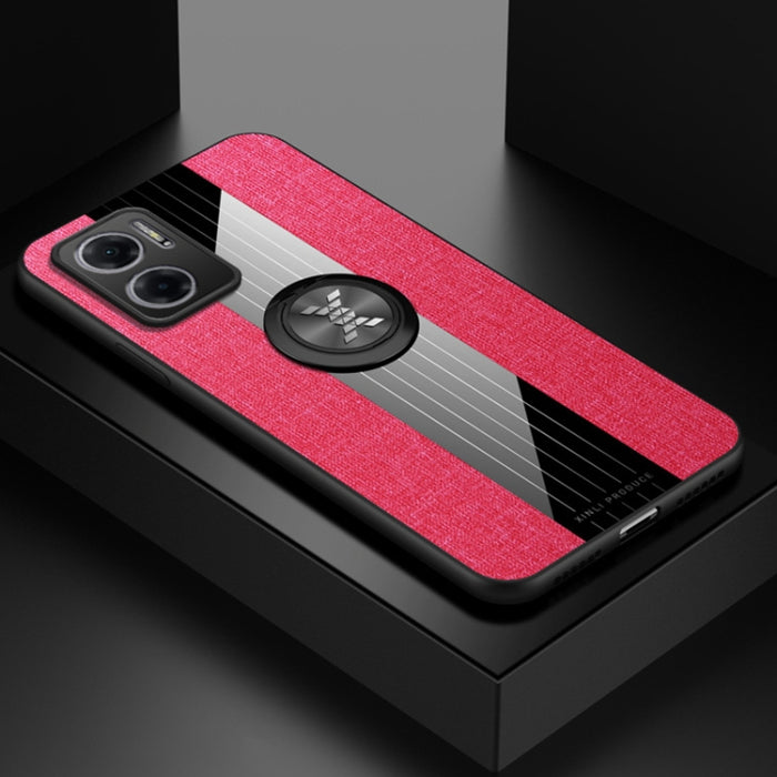 Funda de teléfono TPU con textura de tela de costura XINLI con soporte para anillo, For Xiaomi Redmi 10A, For Xiaomi Redmi K50, For Xiaomi Redmi K50 Gaming, For Xiaomi Redmi Note 11E, For Xiaomi Redmi Note 11T Pro, For Xiaomi Redmi Note 11 Global      ...