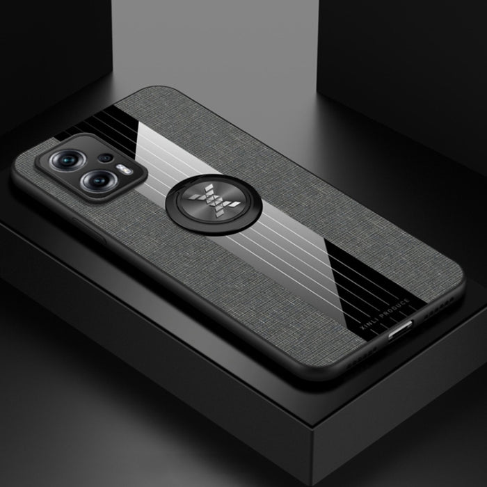 Funda de teléfono TPU con textura de tela de costura XINLI con soporte para anillo, For Xiaomi Redmi 10A, For Xiaomi Redmi K50, For Xiaomi Redmi K50 Gaming, For Xiaomi Redmi Note 11E, For Xiaomi Redmi Note 11T Pro, For Xiaomi Redmi Note 11 Global      ...