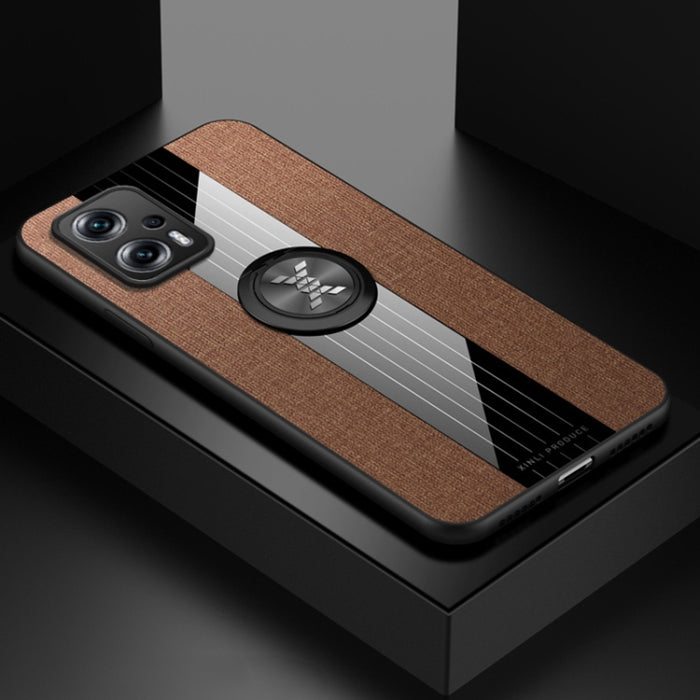 Funda de teléfono TPU con textura de tela de costura XINLI con soporte para anillo, For Xiaomi Redmi 10A, For Xiaomi Redmi K50, For Xiaomi Redmi K50 Gaming, For Xiaomi Redmi Note 11E, For Xiaomi Redmi Note 11T Pro, For Xiaomi Redmi Note 11 Global      ...