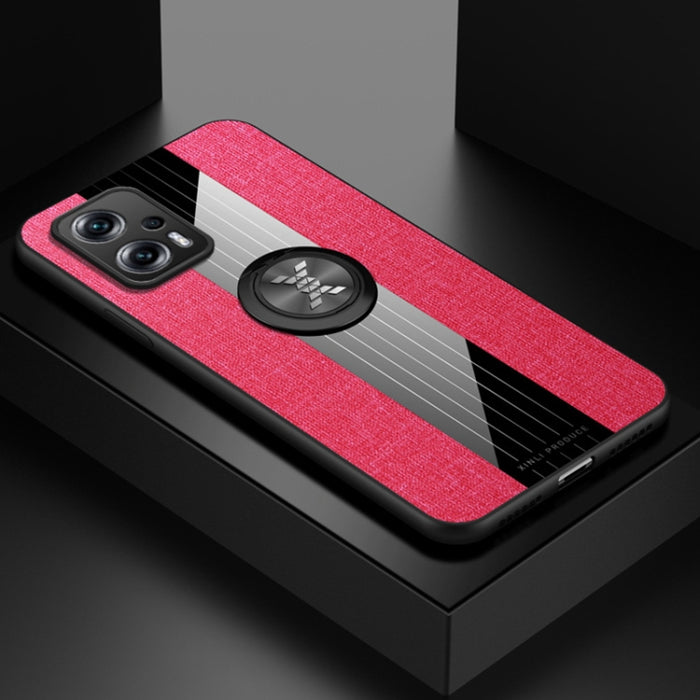 Funda de teléfono TPU con textura de tela de costura XINLI con soporte para anillo, For Xiaomi Redmi 10A, For Xiaomi Redmi K50, For Xiaomi Redmi K50 Gaming, For Xiaomi Redmi Note 11E, For Xiaomi Redmi Note 11T Pro, For Xiaomi Redmi Note 11 Global      ...