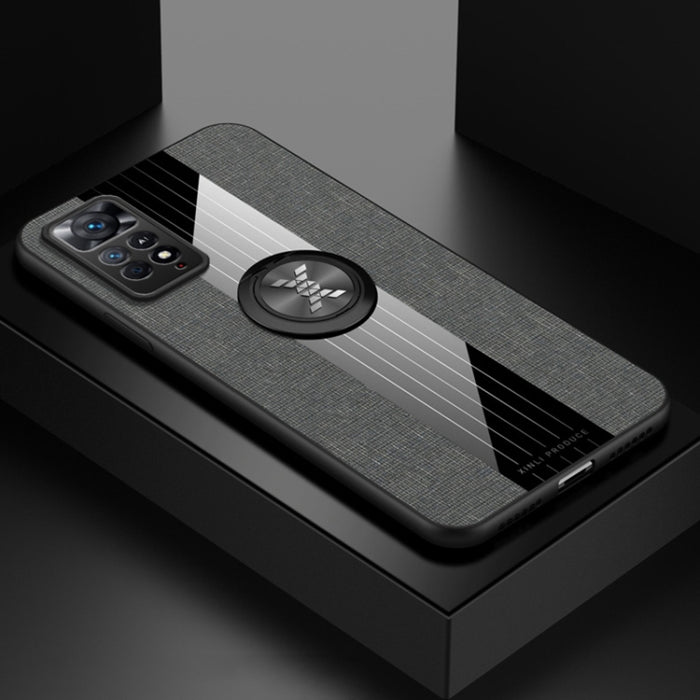 Funda de teléfono TPU con textura de tela de costura XINLI con soporte para anillo, For Xiaomi Redmi 10A, For Xiaomi Redmi K50, For Xiaomi Redmi K50 Gaming, For Xiaomi Redmi Note 11E, For Xiaomi Redmi Note 11T Pro, For Xiaomi Redmi Note 11 Global      ...