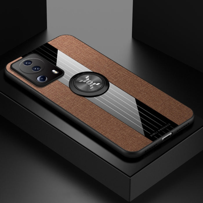 Funda de teléfono TPU con textura de tela de costura XINLI con soporte para anillo, For Xiaomi Redmi 10A, For Xiaomi Redmi K50, For Xiaomi Redmi K50 Gaming, For Xiaomi Redmi Note 11E, For Xiaomi Redmi Note 11T Pro, For Xiaomi Redmi Note 11 Global      ...