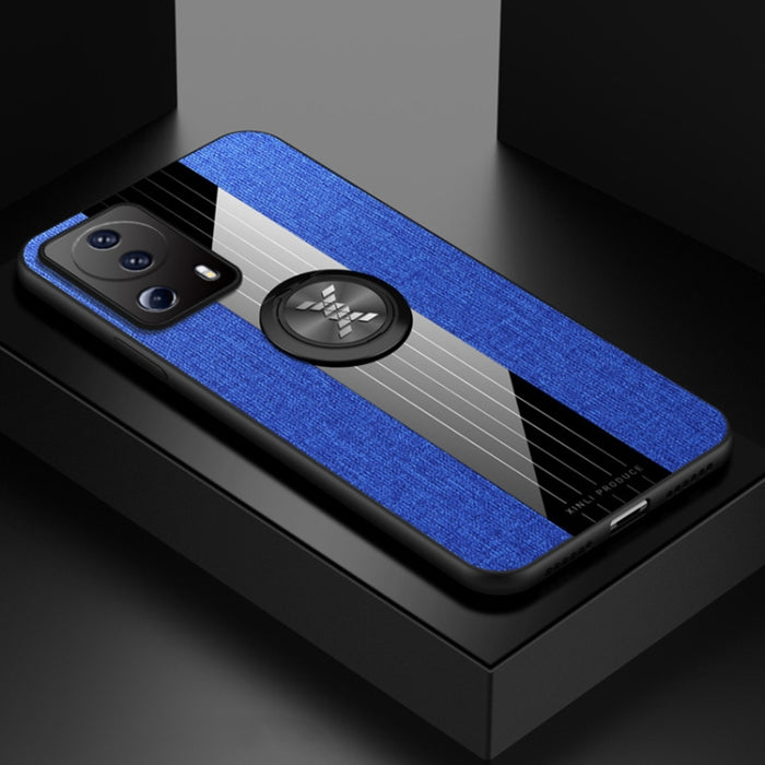 Funda de teléfono TPU con textura de tela de costura XINLI con soporte para anillo, For Xiaomi Redmi 10A, For Xiaomi Redmi K50, For Xiaomi Redmi K50 Gaming, For Xiaomi Redmi Note 11E, For Xiaomi Redmi Note 11T Pro, For Xiaomi Redmi Note 11 Global      ...