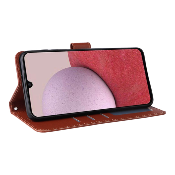 Estuche multifuncional de cuero para teléfono con 3 ranuras para tarjetas, For Samsung Galaxy A14 5G, For Xiaomi Redmi Note 12 China, For Xiaomi Redmi Note 12 Pro 5G China, For Xiaomi Redmi Note 12 Pro+ China