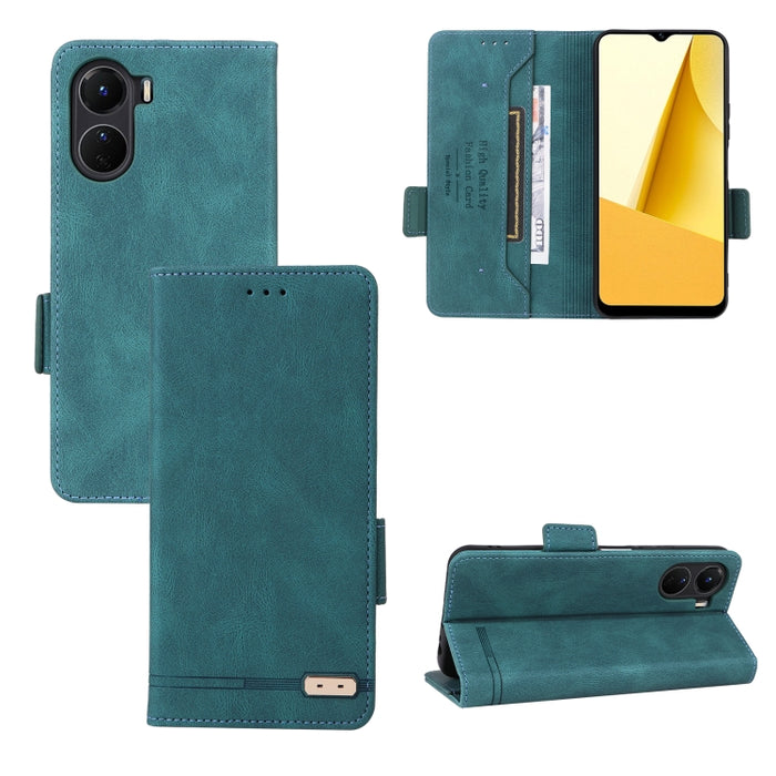 Funda de cuero para teléfono con cierre magnético, For vivo Y16 4G, For Motorola Edge 30 Ultra / Moto X30 Pro, For Xiaomi Poco C40, For Xiaomi Redmi 11 Prime 4G