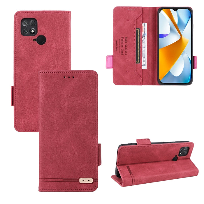 Funda de cuero para teléfono con cierre magnético, For vivo Y16 4G, For Motorola Edge 30 Ultra / Moto X30 Pro, For Xiaomi Poco C40, For Xiaomi Redmi 11 Prime 4G