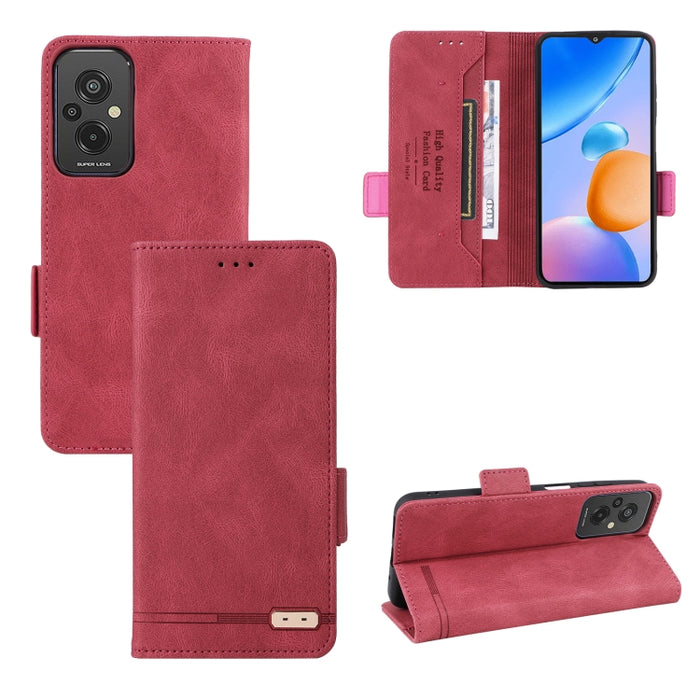 Funda de cuero para teléfono con cierre magnético, For vivo Y16 4G, For Motorola Edge 30 Ultra / Moto X30 Pro, For Xiaomi Poco C40, For Xiaomi Redmi 11 Prime 4G