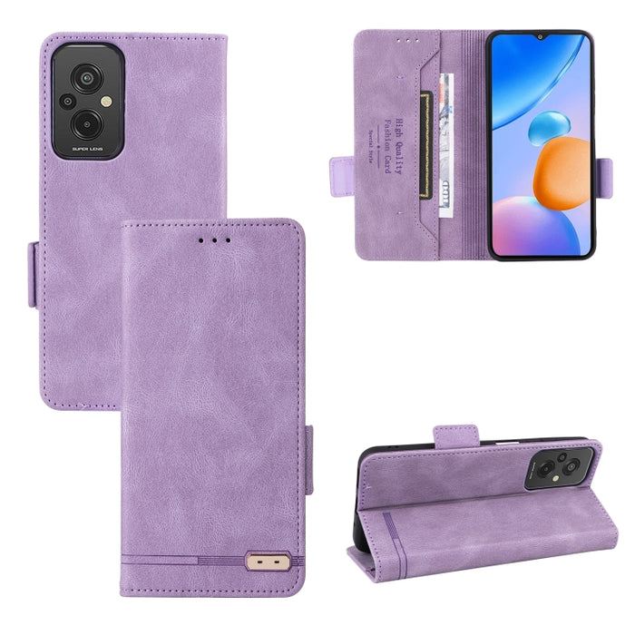 Funda de cuero para teléfono con cierre magnético, For vivo Y16 4G, For Motorola Edge 30 Ultra / Moto X30 Pro, For Xiaomi Poco C40, For Xiaomi Redmi 11 Prime 4G