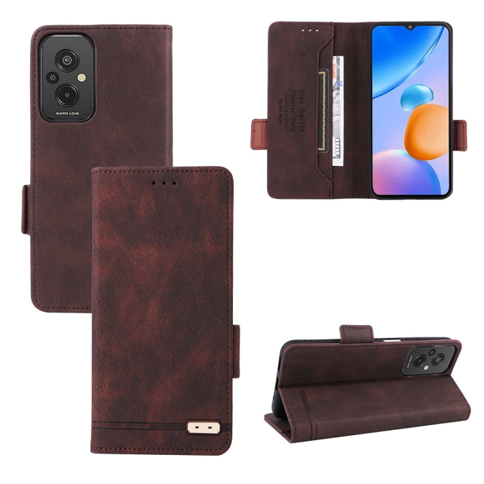Funda de cuero para teléfono con cierre magnético, For vivo Y16 4G, For Motorola Edge 30 Ultra / Moto X30 Pro, For Xiaomi Poco C40, For Xiaomi Redmi 11 Prime 4G