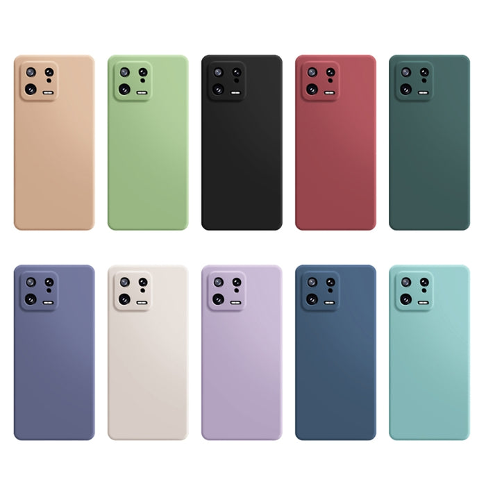 Caja de teléfono de silicona líquida de imitación, For Xiaomi 13, For Xiaomi 13 Pro