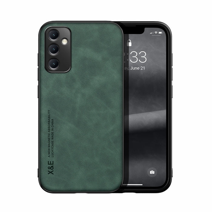 Estuche para teléfono con respaldo de cuero magnético Skin Feel, For Samsung Galaxy A14 5G, For Samsung Galaxy A54 5G, For Xiaomi 13, For Xiaomi 13 Pro