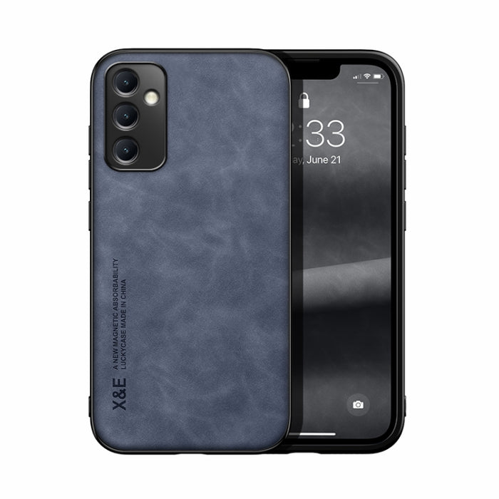 Estuche para teléfono con respaldo de cuero magnético Skin Feel, For Samsung Galaxy A14 5G, For Samsung Galaxy A54 5G, For Xiaomi 13, For Xiaomi 13 Pro