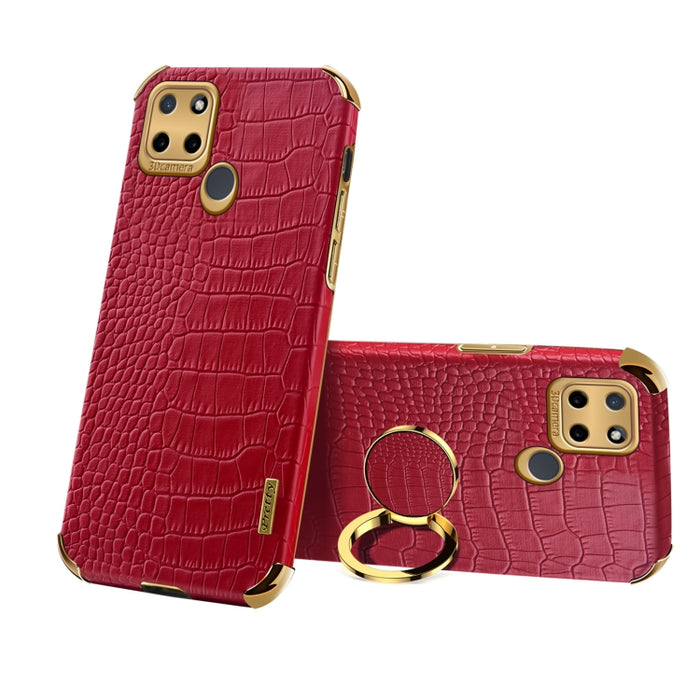 Estuche para teléfono con textura de cocodrilo galvanoplastia 6D con soporte, For OPPO A17, For Realme C21Y, For Realme C33, For OPPO Reno8 Pro+, For Xiaomi Redmi Note 12 China, For Xiaomi Redmi Note 12 Pro+ China, For Samsung Galaxy S23 5G            ...