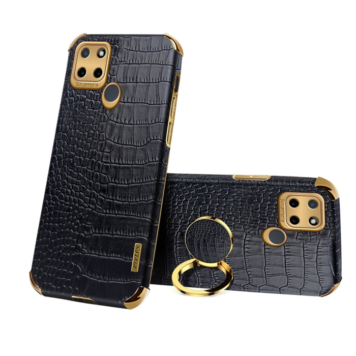 Estuche para teléfono con textura de cocodrilo galvanoplastia 6D con soporte, For OPPO A17, For Realme C21Y, For Realme C33, For OPPO Reno8 Pro+, For Xiaomi Redmi Note 12 China, For Xiaomi Redmi Note 12 Pro+ China, For Samsung Galaxy S23 5G            ...