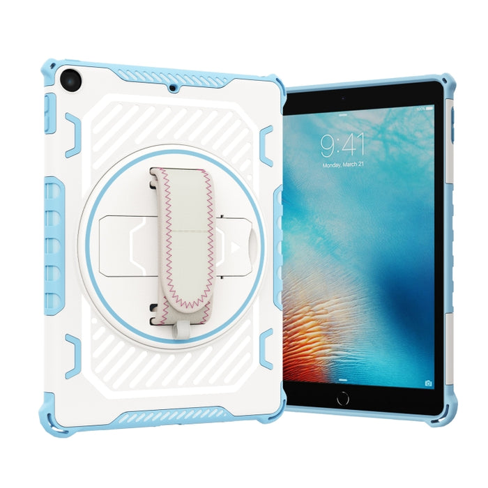 Estuche para tableta a prueba de golpes con soporte y correa de mano, For iPad 9.7 2018/2017, For iPad 9.7 2018/2017 / iPad Air