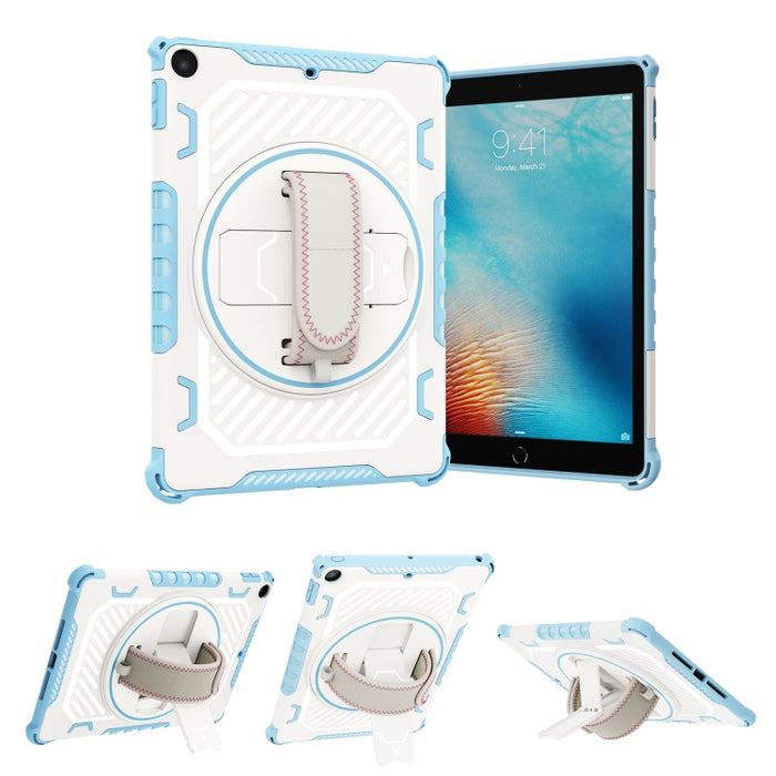 Estuche para tableta a prueba de golpes con soporte y correa de mano, For iPad 9.7 2018/2017, For iPad 9.7 2018/2017 / iPad Air