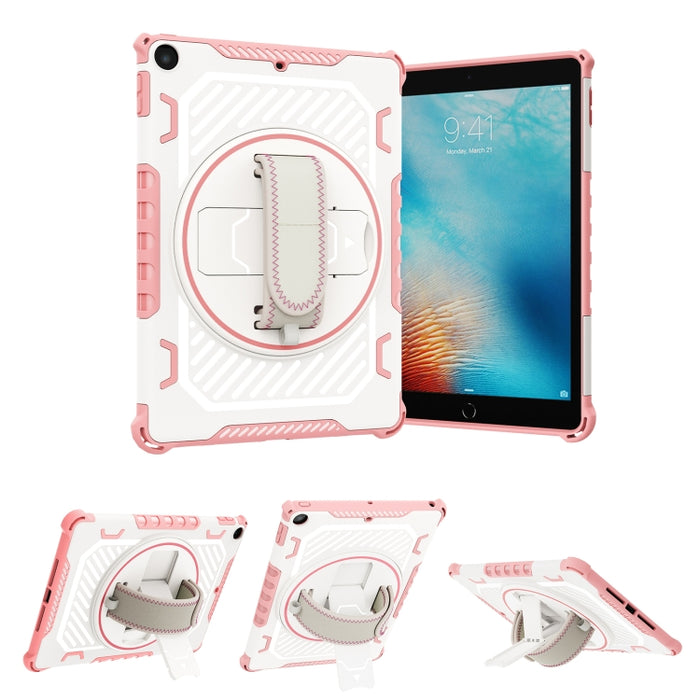 Estuche para tableta a prueba de golpes con soporte y correa de mano, For iPad 9.7 2018/2017, For iPad 9.7 2018/2017 / iPad Air