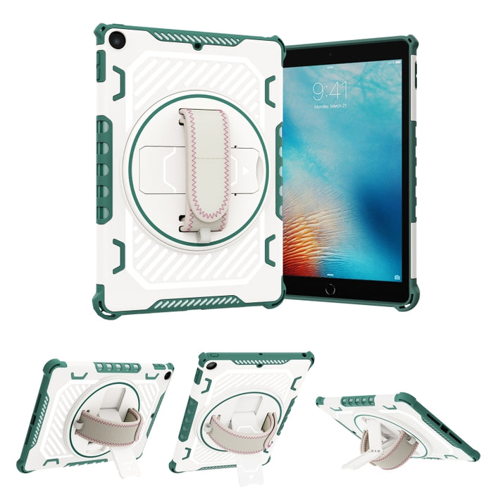 Estuche para tableta a prueba de golpes con soporte y correa de mano, For iPad 9.7 2018/2017, For iPad 9.7 2018/2017 / iPad Air