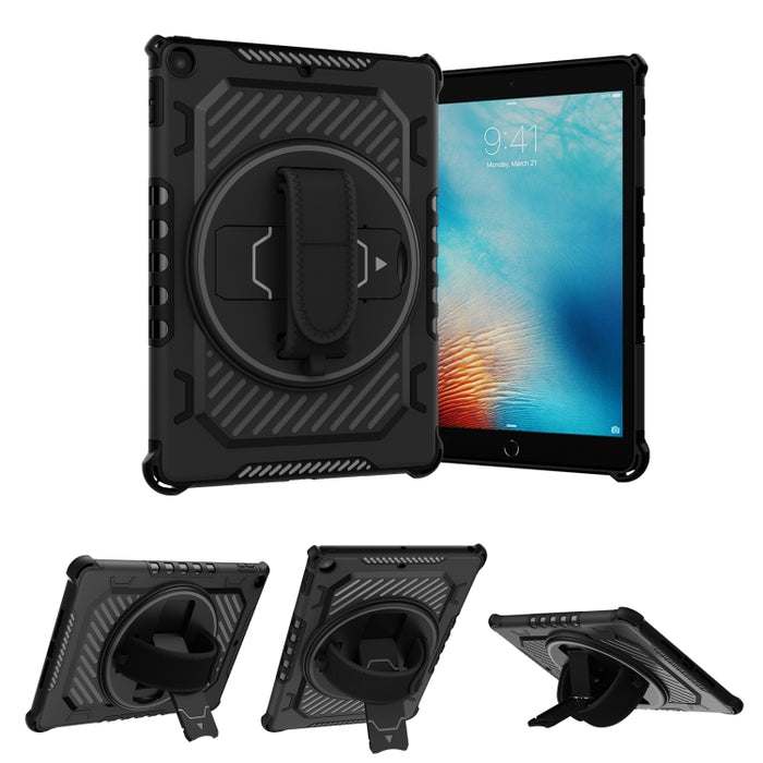 Estuche para tableta a prueba de golpes con soporte y correa de mano, For iPad 9.7 2018/2017, For iPad 9.7 2018/2017 / iPad Air