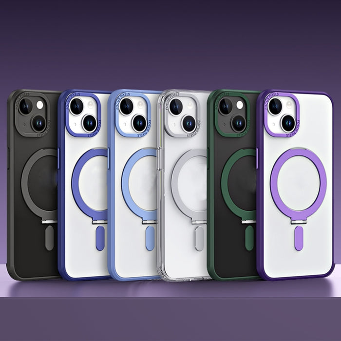 Funda protectora para teléfono Skin Feel MagSafe a prueba de golpes con soporte, For iPhone 14, For iPhone 14 Plus, For iPhone 14 Pro, For iPhone 14 Pro Max