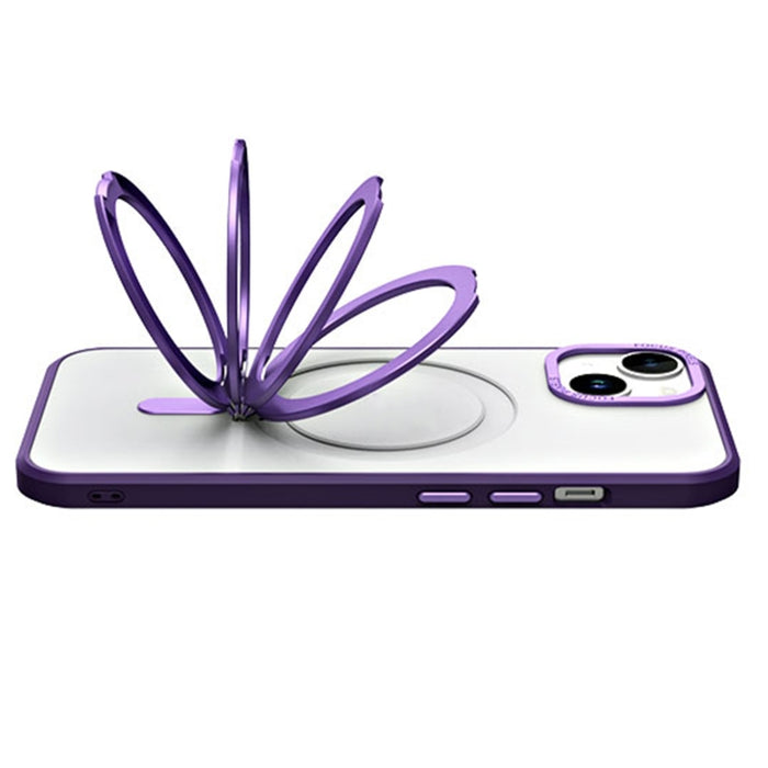 Funda protectora para teléfono Skin Feel MagSafe a prueba de golpes con soporte, For iPhone 14, For iPhone 14 Plus, For iPhone 14 Pro, For iPhone 14 Pro Max