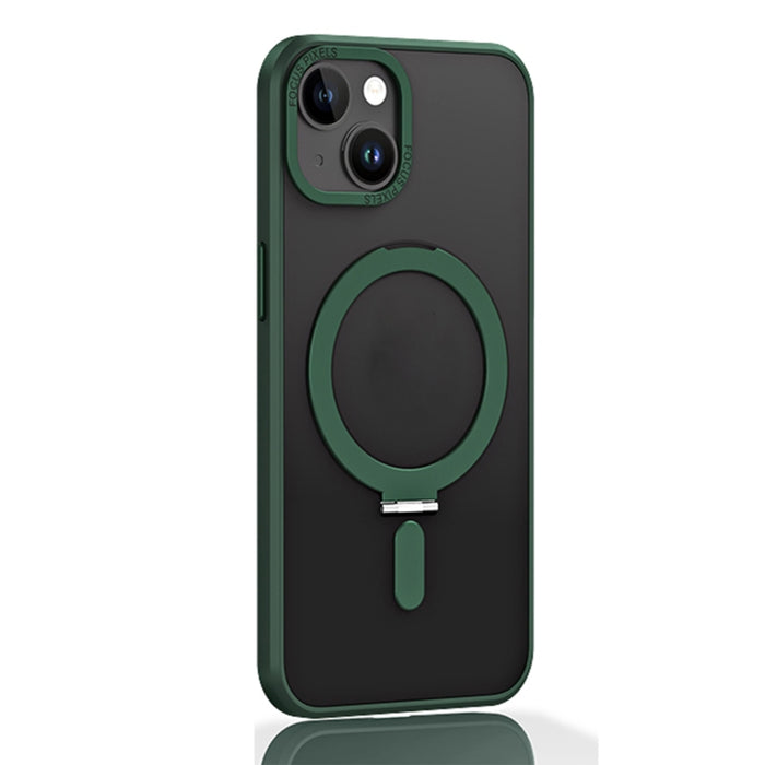 Funda protectora para teléfono Skin Feel MagSafe a prueba de golpes con soporte, For iPhone 14, For iPhone 14 Plus, For iPhone 14 Pro, For iPhone 14 Pro Max