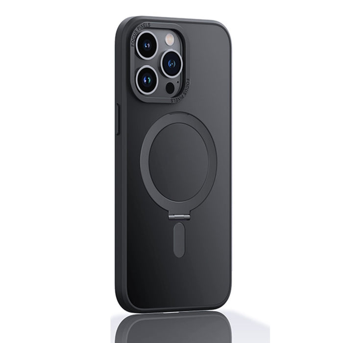 Funda protectora para teléfono Skin Feel MagSafe a prueba de golpes con soporte, For iPhone 14, For iPhone 14 Plus, For iPhone 14 Pro, For iPhone 14 Pro Max
