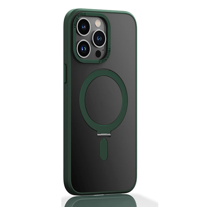 Funda protectora para teléfono Skin Feel MagSafe a prueba de golpes con soporte, For iPhone 14, For iPhone 14 Plus, For iPhone 14 Pro, For iPhone 14 Pro Max