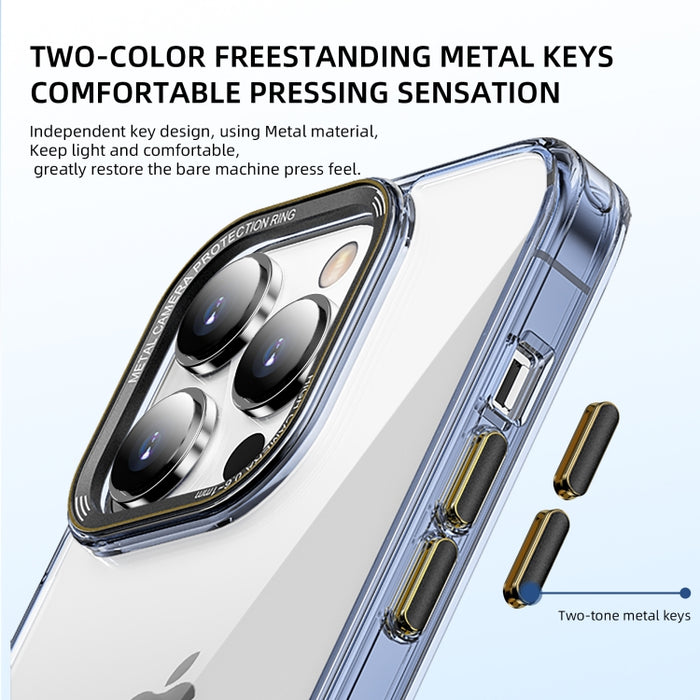 Funda transparente para PC iPAKY serie MG, For iPhone 14 Pro Max, For iPhone 14 Pro, For iPhone 14, For iPhone 14 Plus