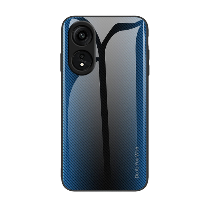 Caja del teléfono de TPU de vidrio degradado de textura, For Xiaomi 13, For Xiaomi 13 Pro, For Xiaomi Redmi A1+, For OPPO A1 Pro