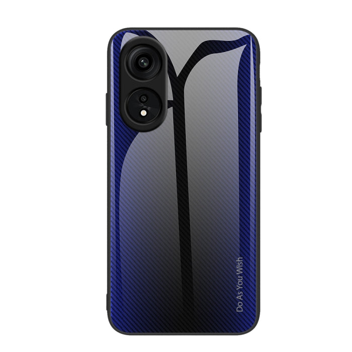 Caja del teléfono de TPU de vidrio degradado de textura, For Xiaomi 13, For Xiaomi 13 Pro, For Xiaomi Redmi A1+, For OPPO A1 Pro