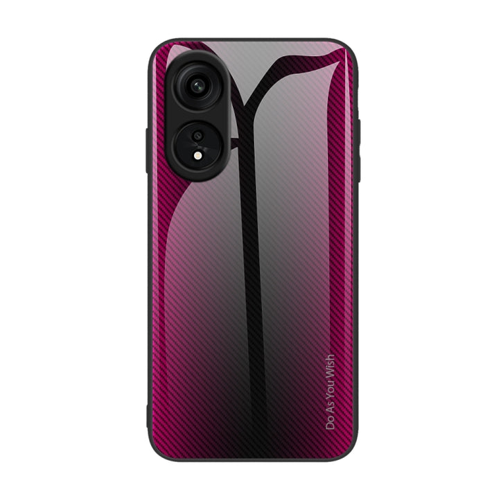 Caja del teléfono de TPU de vidrio degradado de textura, For Xiaomi 13, For Xiaomi 13 Pro, For Xiaomi Redmi A1+, For OPPO A1 Pro