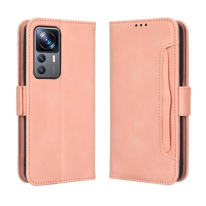 Funda de piel para teléfono con textura de piel de becerro y ranuras para tarjetas, For Xiaomi 12T Pro, For Xiaomi Civi 2 5G / 12 Lite NE, For Umidigi G1